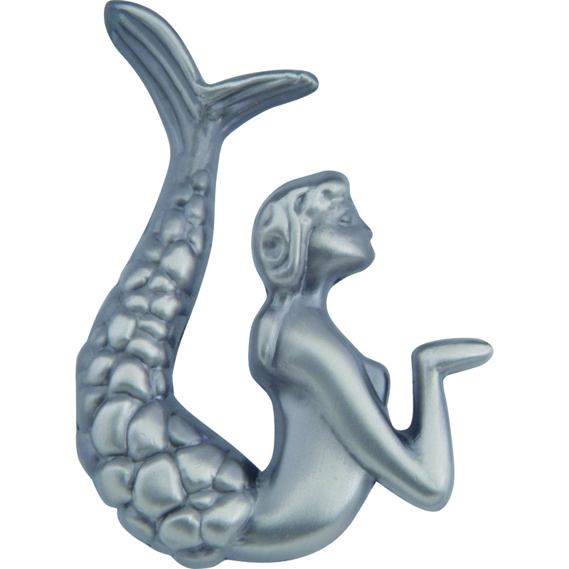 Mermaid 2 1/2" Length Novelty Knob, Left