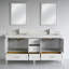 Ensemble de meuble-lavabo double 72 po Selena-1074116573