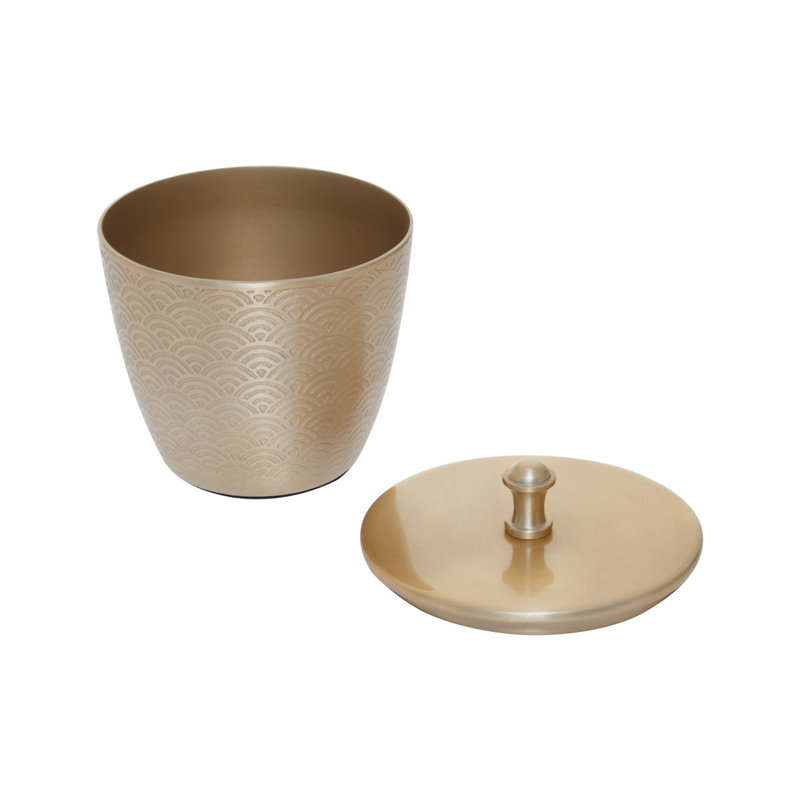 Allegra Metal Jar