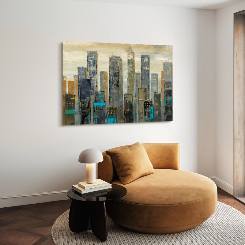 «Urban Lights I», reproduction sur verre