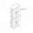 Elegant Lighted 6-Tier Glass Curio Display Cabinet For Collectibles-1468836647