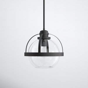 Willem Single Globe Glass Pendant