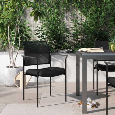 Chaise d'appoint en acier Comfort Mesh