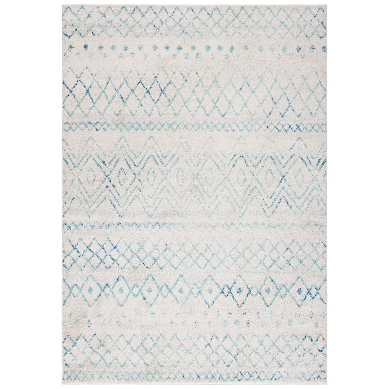McClelland Geometric Hand Woven Area Rug, Rectangle 91 x 152 cm