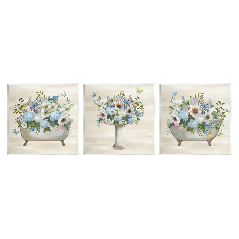 Salle de bain Country Flower par Nan