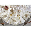 Lenox Bay Colors 12-Piece Dinnerware Set - White Porcelain, Service For 4, Dishwasher & Microwave Safe