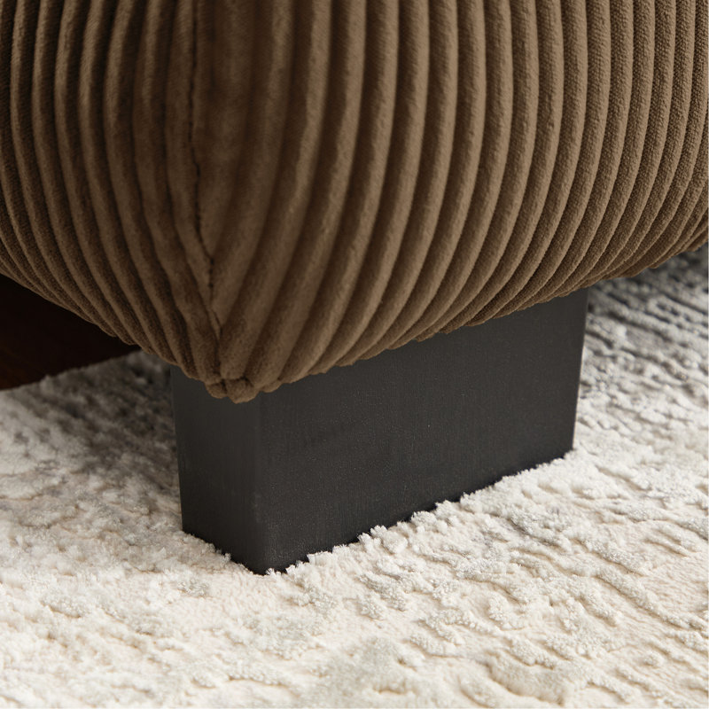 Canapé 4 places Cloud Couch, 132.32" W, Brown