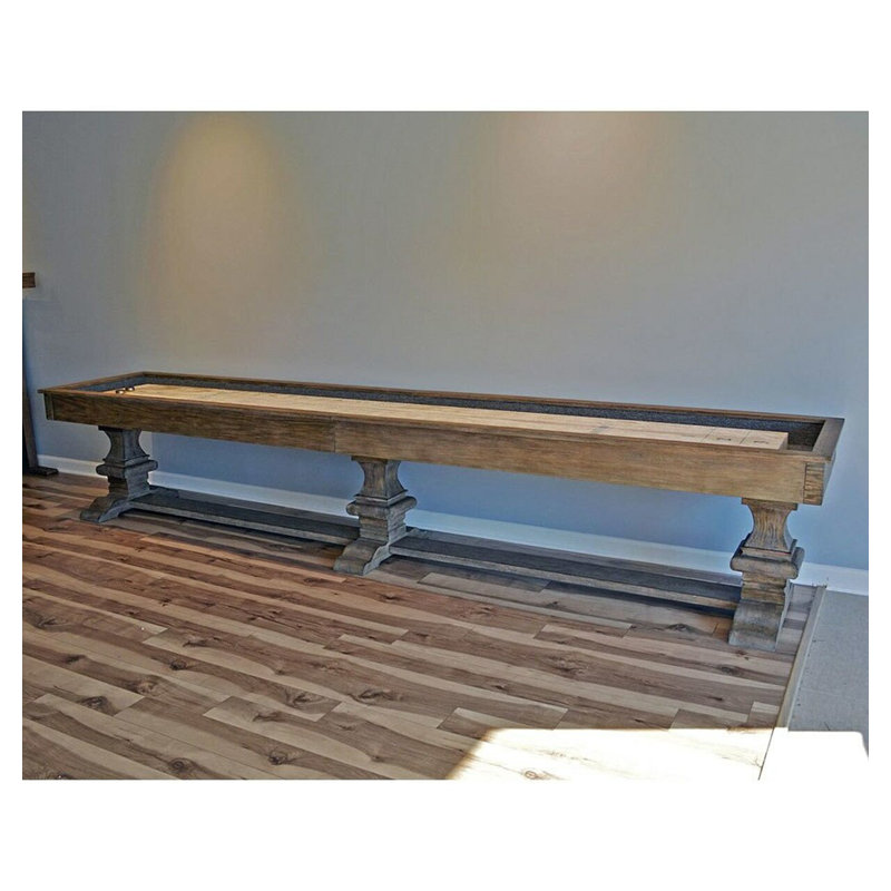 Beaumont Shuffleboard Table with Professional Installation Included, 12'