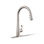 Simplice Touchless Pull-Down Kitchen Sink Faucet with Three-Function Sprayhead