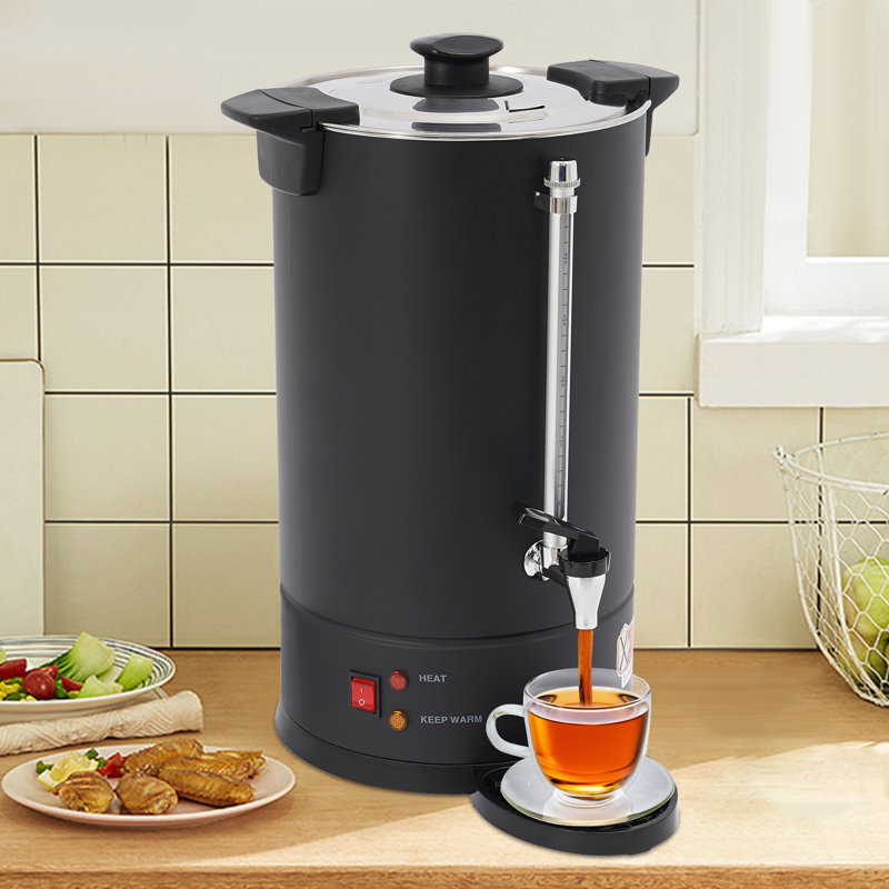 Urne à café 15L / 3,96 gallons, Noir, noir, noir, noir