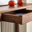 Console brune de style chinois simple-1653459104