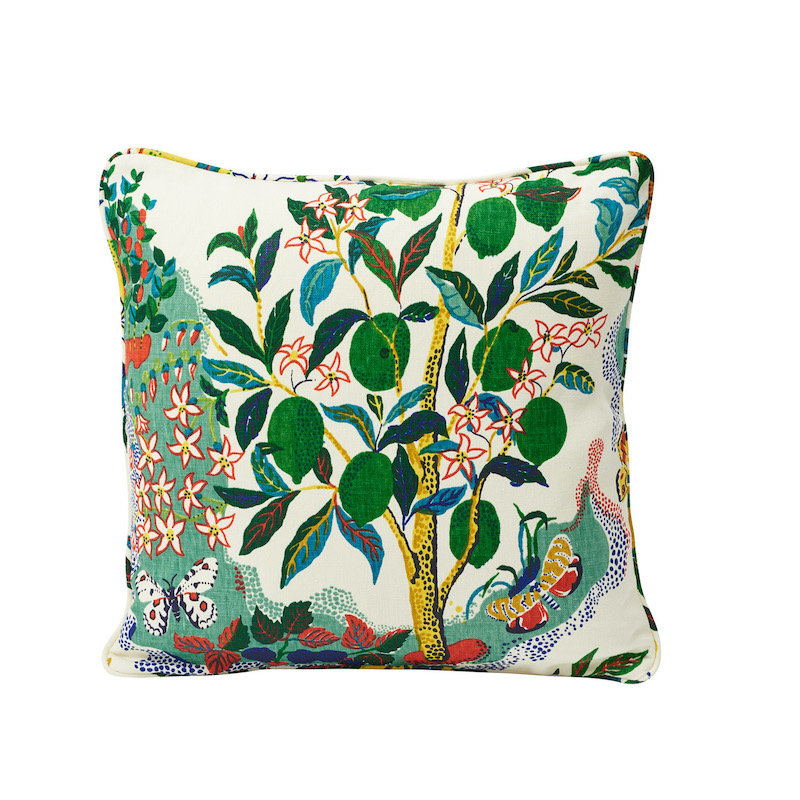 Coussin de jardin d'agrumes, Principal, H 22 po x l 22 po