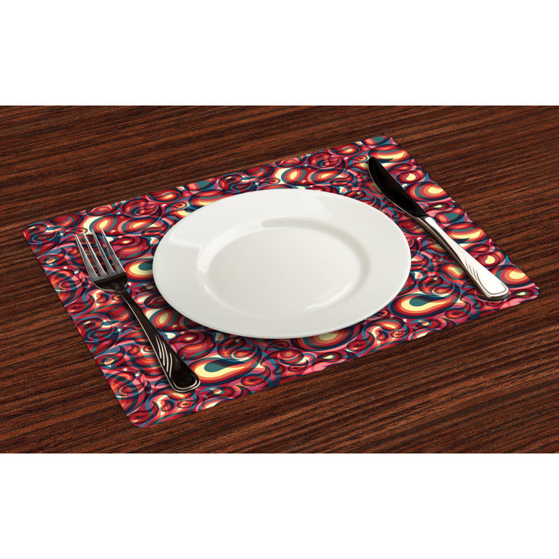Récapitulatif 18,5" motif cachemire