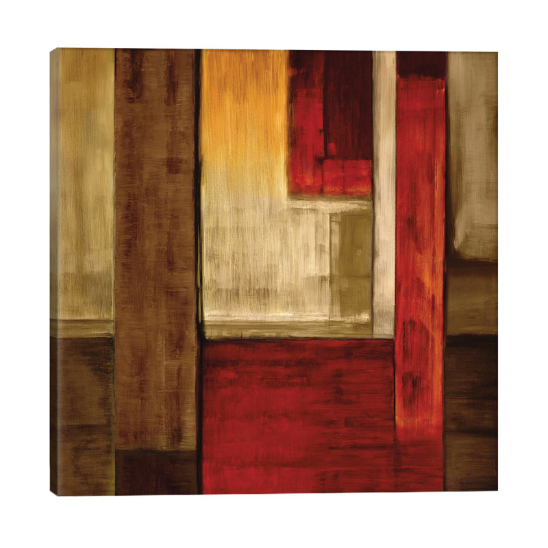 Crossover II by Aaron Summers - Painting on Canvas, No Frame, 45.72 cm H x 45.72 cm W x 1.91 cm D