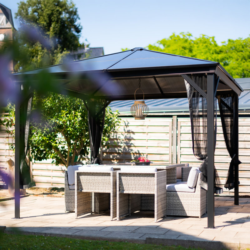 Sojag Verona Gazebo 3m x 3m, 261cm H x 297cm W x 297cm D