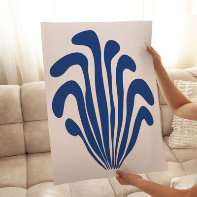 «Abstract Abstract Shapes Matisse», reproduction d'art moderne sans cadre