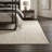 Cream/Beige Farmhouse Distressed Power-Loomed Indoor Area Rug-1624801417