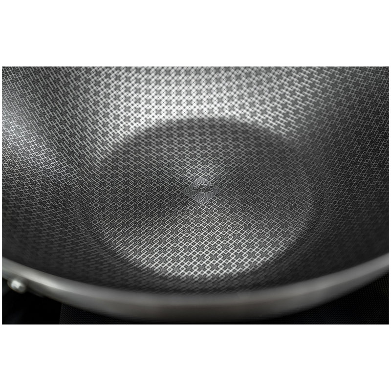 ZWILLING Joy Plus 12-inch Stainless Steel Nonstick Wok with Glass Lid