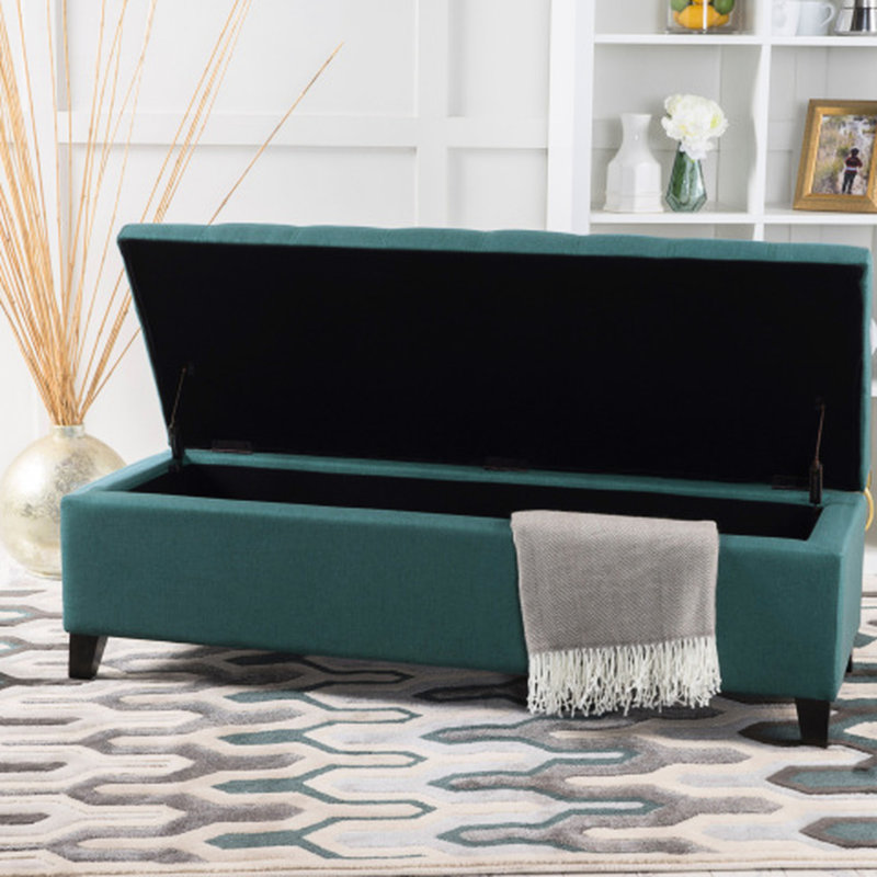 Et bleu sarcelle peu encombrant pour les petits espaces - Polyvalent et polyvalent Profondeur, 18,7 largeur, 16,25 hauteur