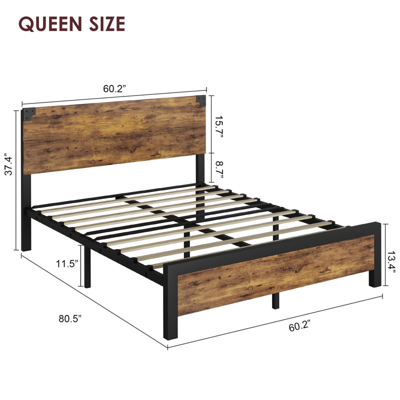 Djeni Platform Bed, Queen