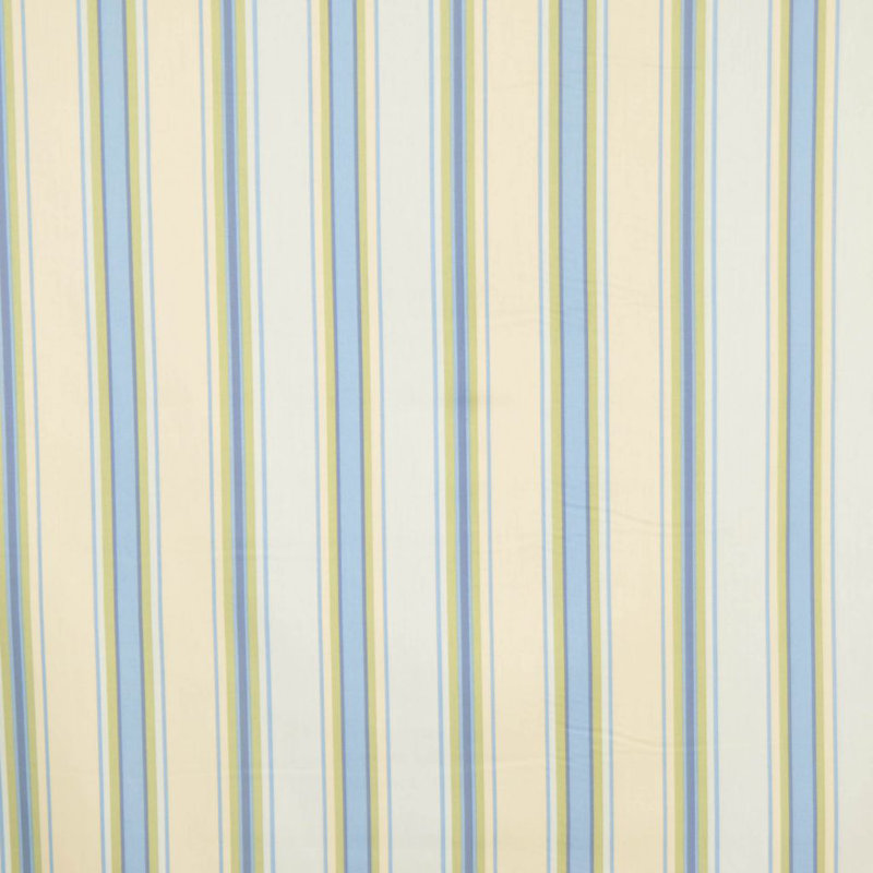 Thumbelina Striped Fabric, Aquamarine