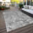 Jenefer Washable Abstract Indoor / Outdoor Rug-1406482297