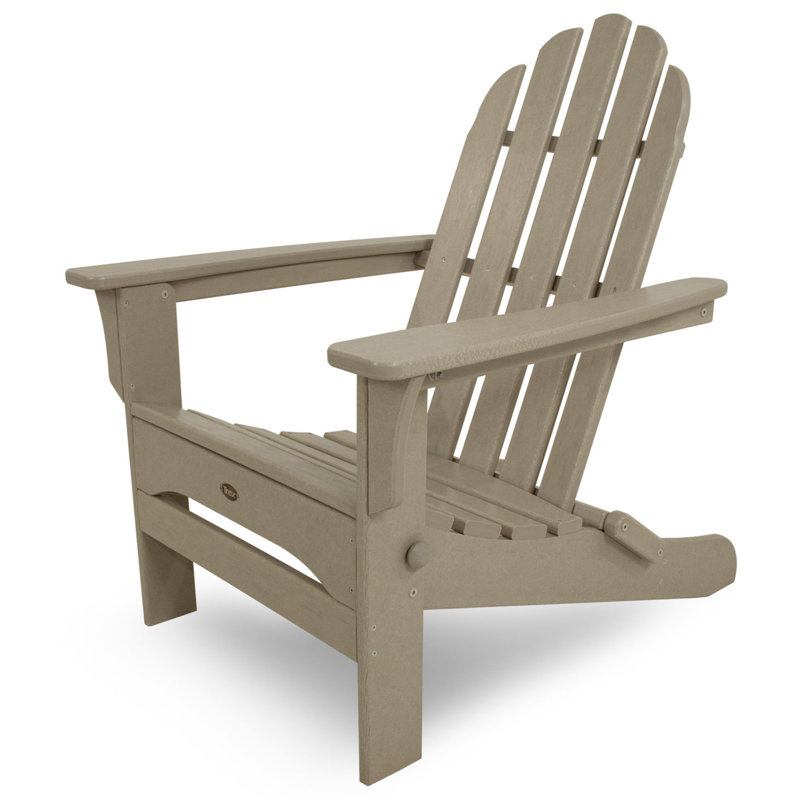 Adirondack pliant POLYWOOD Cape Cod, Beige