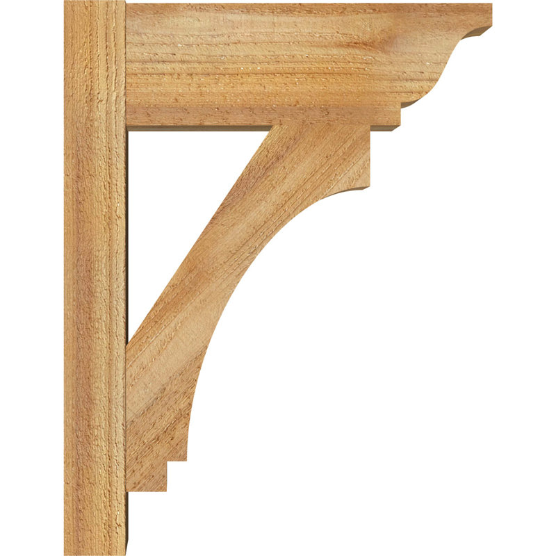 Persienne impériale traditionnelle, Sapin Douglas de 5 1/2 po (lisse), P 14 po x H 18 po