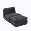 Fauteuil à compression double avec repose-pieds pivotant-1891653088
