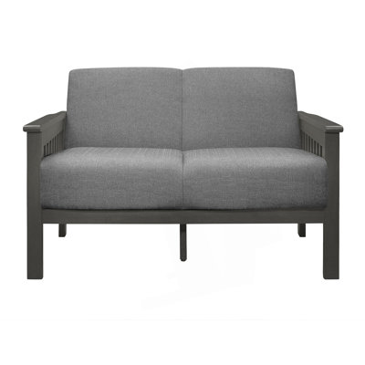 Stylish Sofa 1Pc Loveseat With Cushion Seat And Back, Two-Seat Sofa