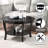 Carbin 30" Coffee Table with Shelf-1974395553