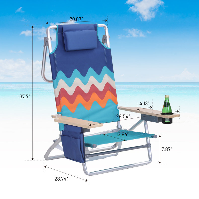 Chaises de plage pliantes Nadeige