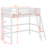 Wood Loft Bed With Ladder-1163759251