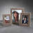 Raffia Over Newark Cream Leather Photo Frame-1102057139