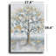 «Golden Forest Tree», art mural sur toile