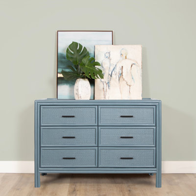 Commode double 6 tiroirs Aruba