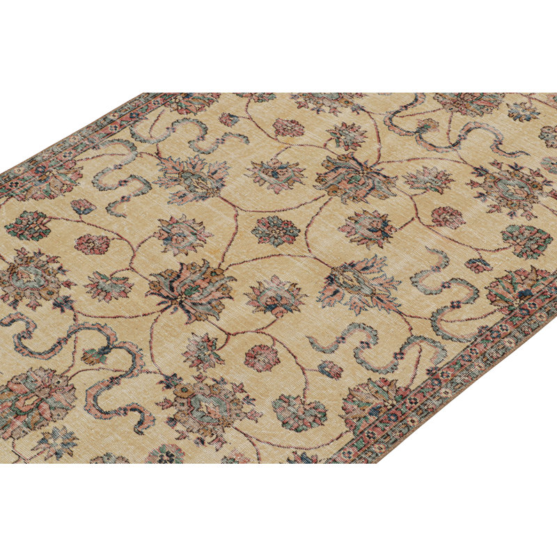 One-of-a-Kind Rectangle 5' X 7'10" Hand Knotted Area Rug