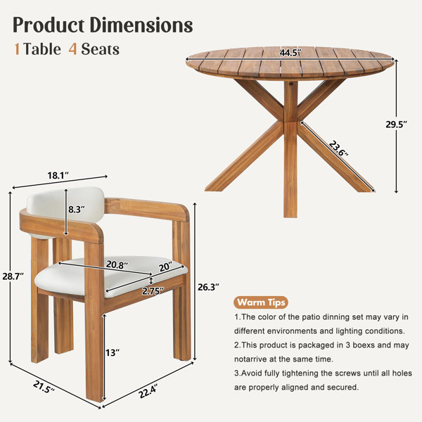 Dimensions du produit
