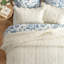 Ensemble de courtepointe 100% coton Scallop Edge-116732107-116732106