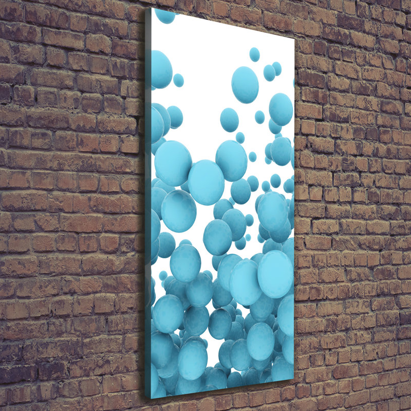Abstraction Balls - Wrapped Canvas Print