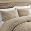 Édredon en chenille simple / simple TG très grand, et taies décoratives à boutons, poids lourd pour les nuits d'hiver