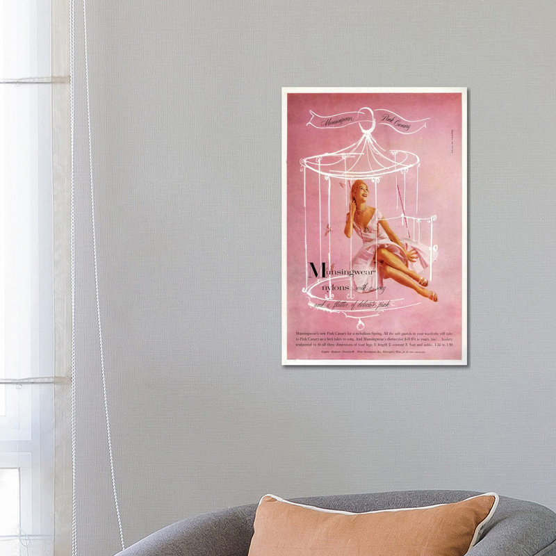 1950s Munsingwear Magazine Advert by The Advertising Archives - Gallery-Wrapped Canvas Giclée on Canvas, Wrapped Canvas