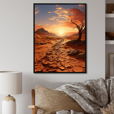 «Avalea African Desert Wanderlust», reproduction sur toile