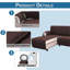 Housse réversible pour canapé à coussins carrés antidérapants-87802208-87802215