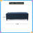 Fabric Storage Ottoman Dark Gray - Tufted Bench Chest with Removable Top & Interior Storage Space-1931808173