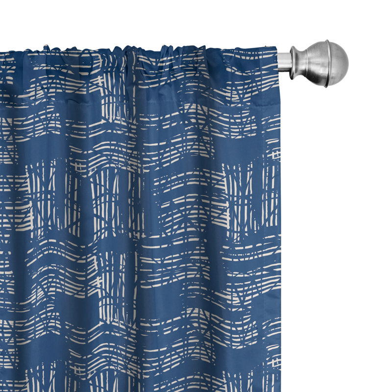 Semi-Sheer Rod Pocket Sliding Panel, 28" x 84"