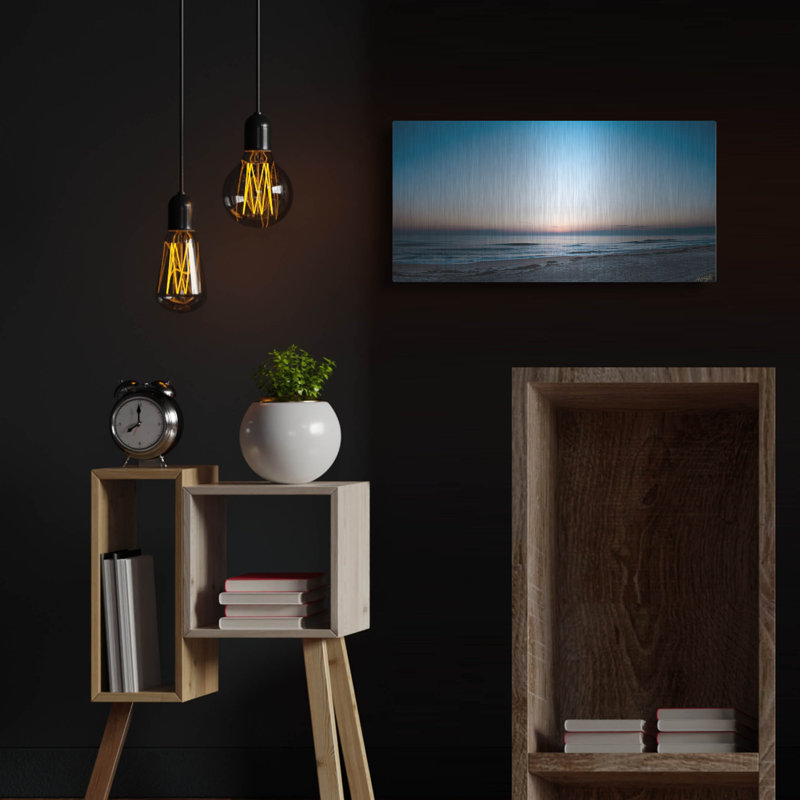 Art mural en métal luxueux «Flying South» par Life BeautifuLEE, 24 po x 12 po, H 12 po x l 24 po