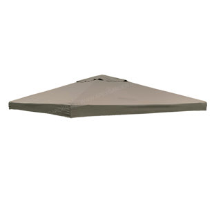 Abri de remplacement pour pavillon de jardin 8 pi x 8 pi Rococo