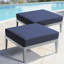 Belamar Outdoor Ottoman with Sunbrella Cushions-1378441841