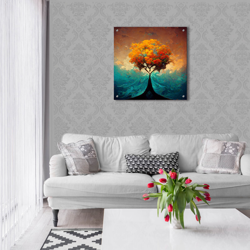 «Tree Of Life 25» par Ray Heere, H 24 po x l 24 po x P 0,2 po